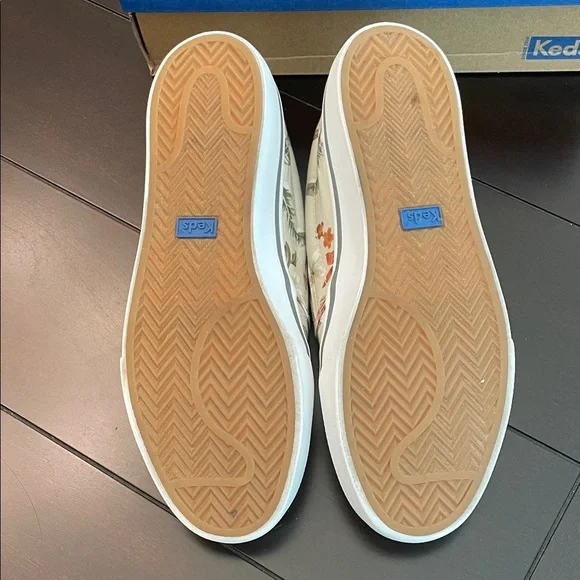 Keds Tropical Print Canvas Slip-Ons - Picture 4 of 7